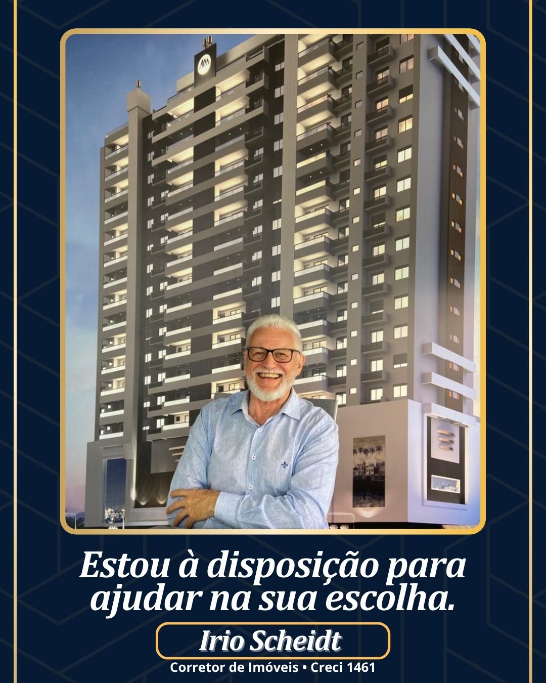 Irio Scheidt à disposição para ajudar na sua escolha